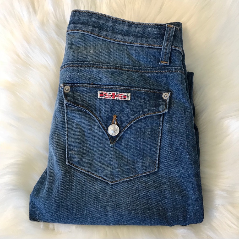 HUDSON Women’s BLUE DENIM JEANS RN#107906